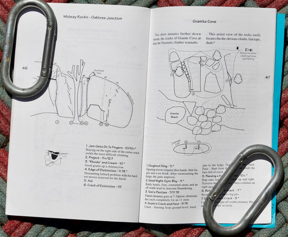 Rock Climbs of Cosumnes River Gorge by William H. Cottrell (1997)