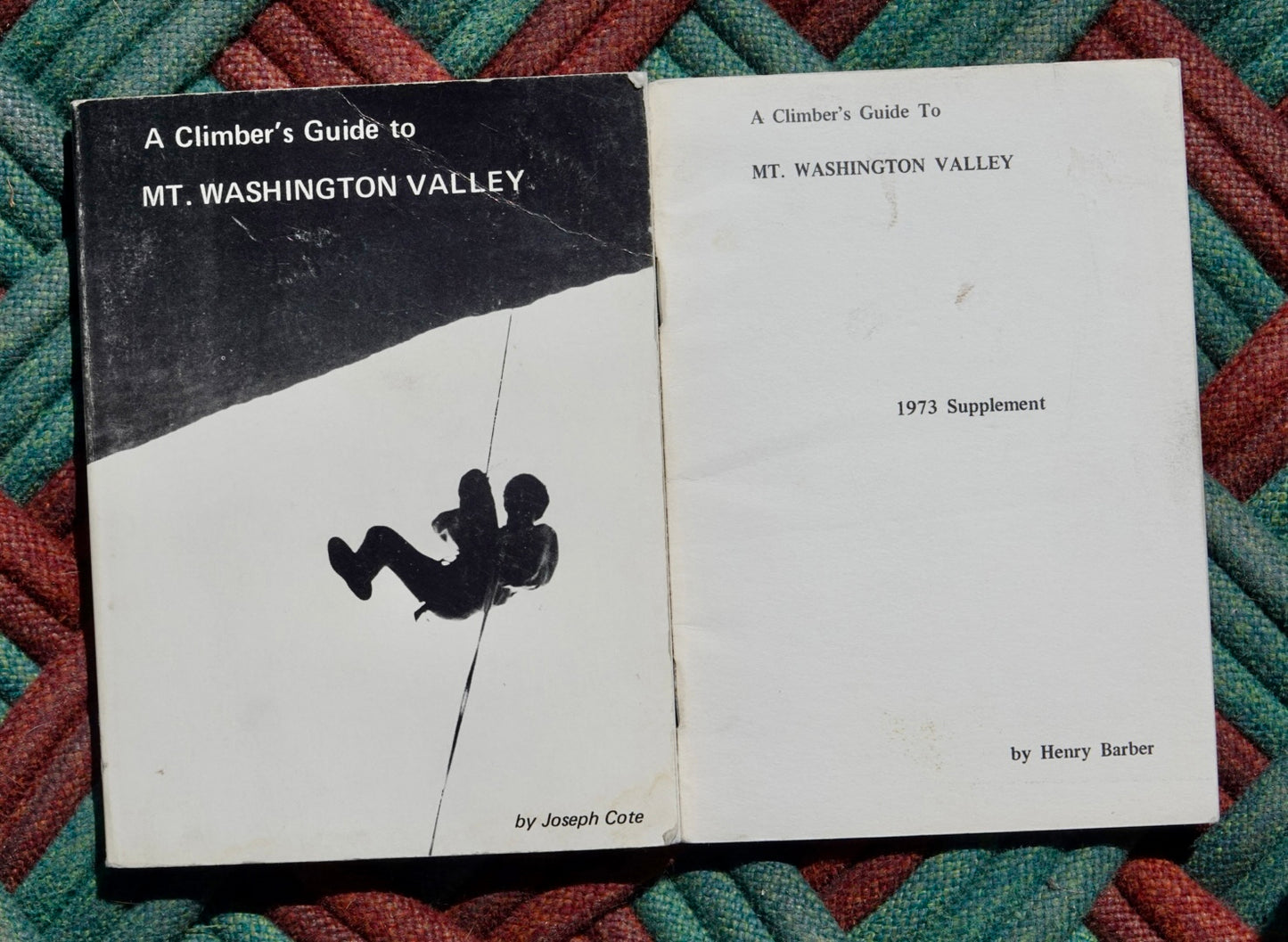 A Climber's Guide to Mt. Washington Valley by Joseph Cote (1972)