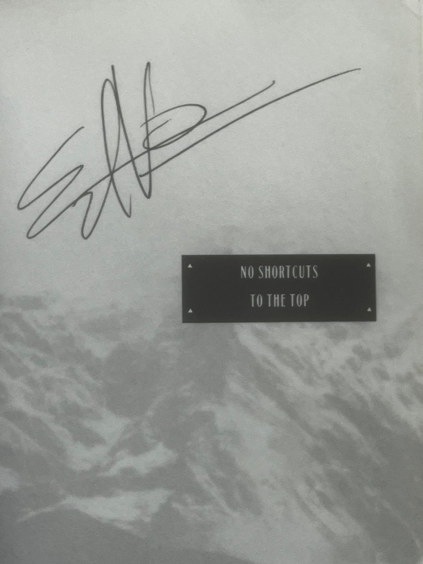 No Shortcuts to the Top by Ed Viesturs (2006) (SIGNED)
