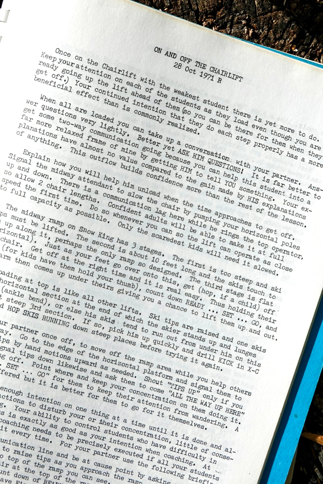 The Skier's Manual Part 1 by Bill Briggs (1976)