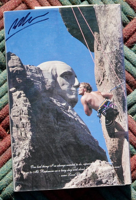 Mt. Rushmore National Memorial Climber's Guide by Vernon R. Phinney (1995) (SIGNED)
