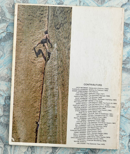 Climb! Rock Climbing in Colorado by Bob Godfrey & Dudley Chelton (1977)