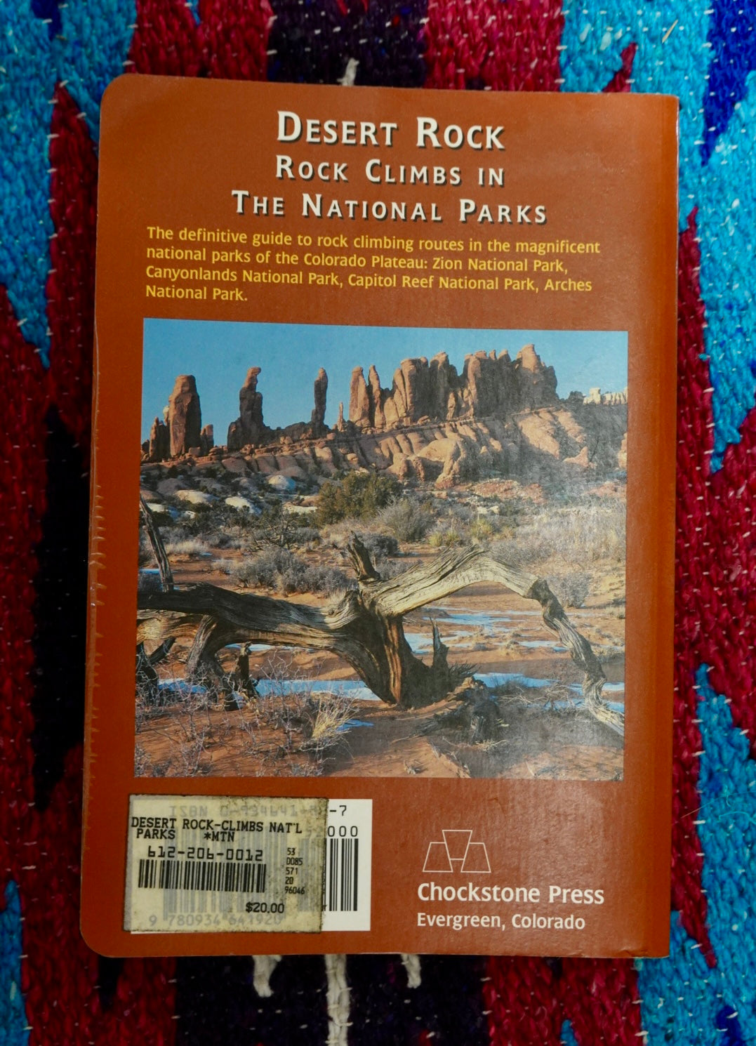 Desert Rock: Rock Climbs in the National Parks by Eric Bjornstad (1996)