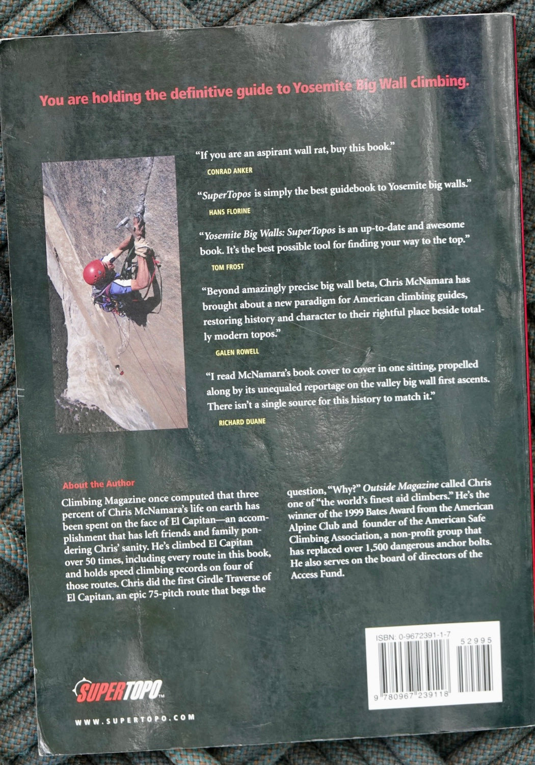 Yosemite Big Walls Supertopos by Chris McNamara (2000)