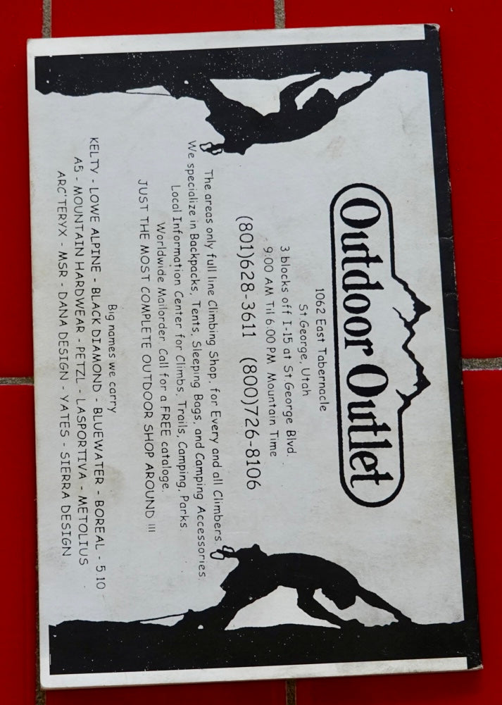 Maple Canyon Rock Climbing by Jason Stevens (1997)