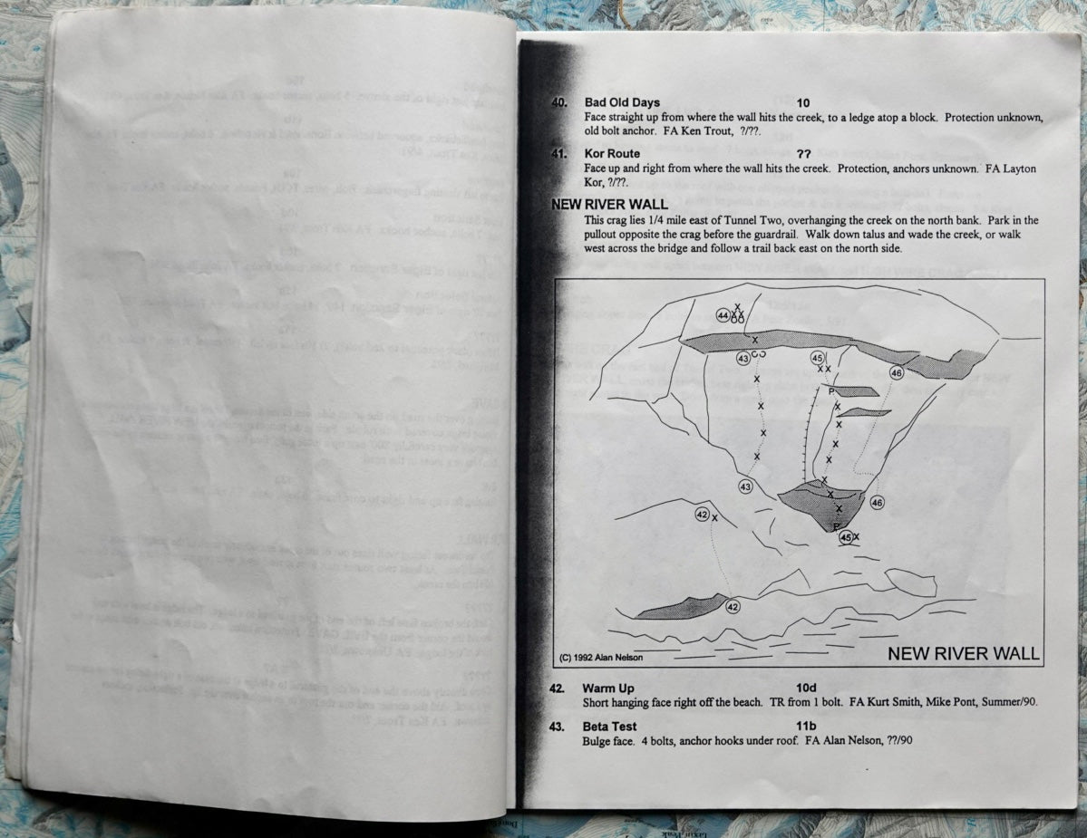 A Compendium of Clear Creek Climbs by Alan Nelson (1992)