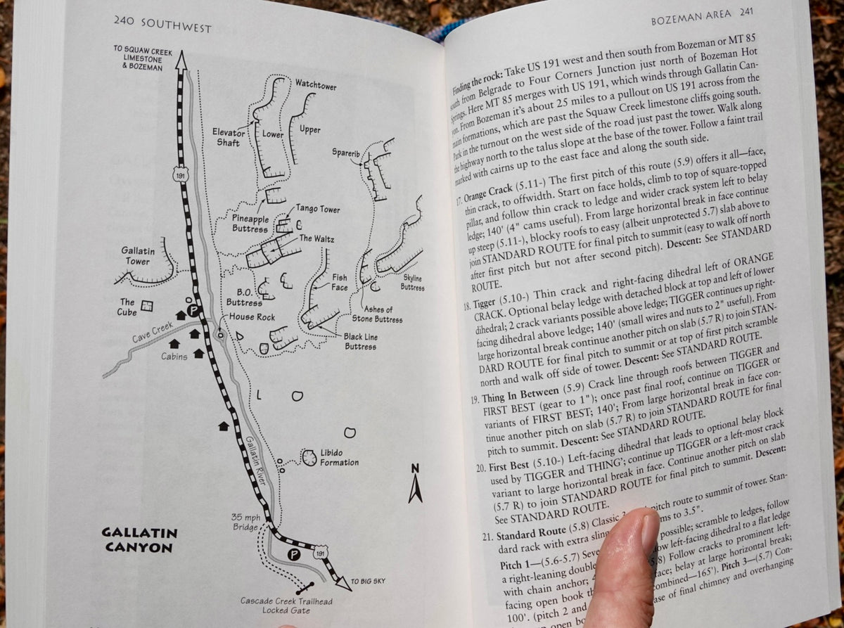 The Rock Climber's Guide to Montana by Randall Green (1995)