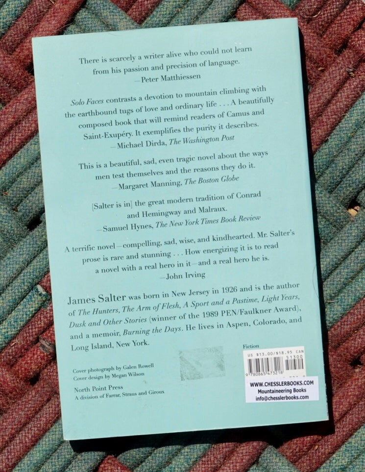 Solo Faces by James Salter (1979)