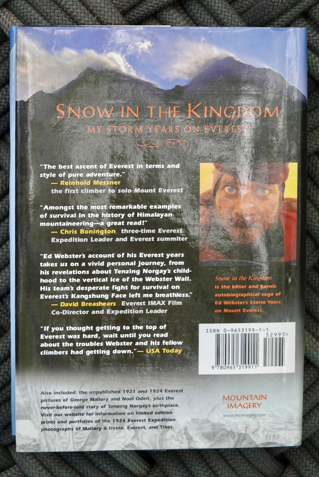 Snow in the Kingdom by Ed Webster (2000) (SIGNED)