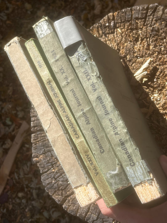 Four VERY OLD Canadian Alpine Journals (1920s-1930s)