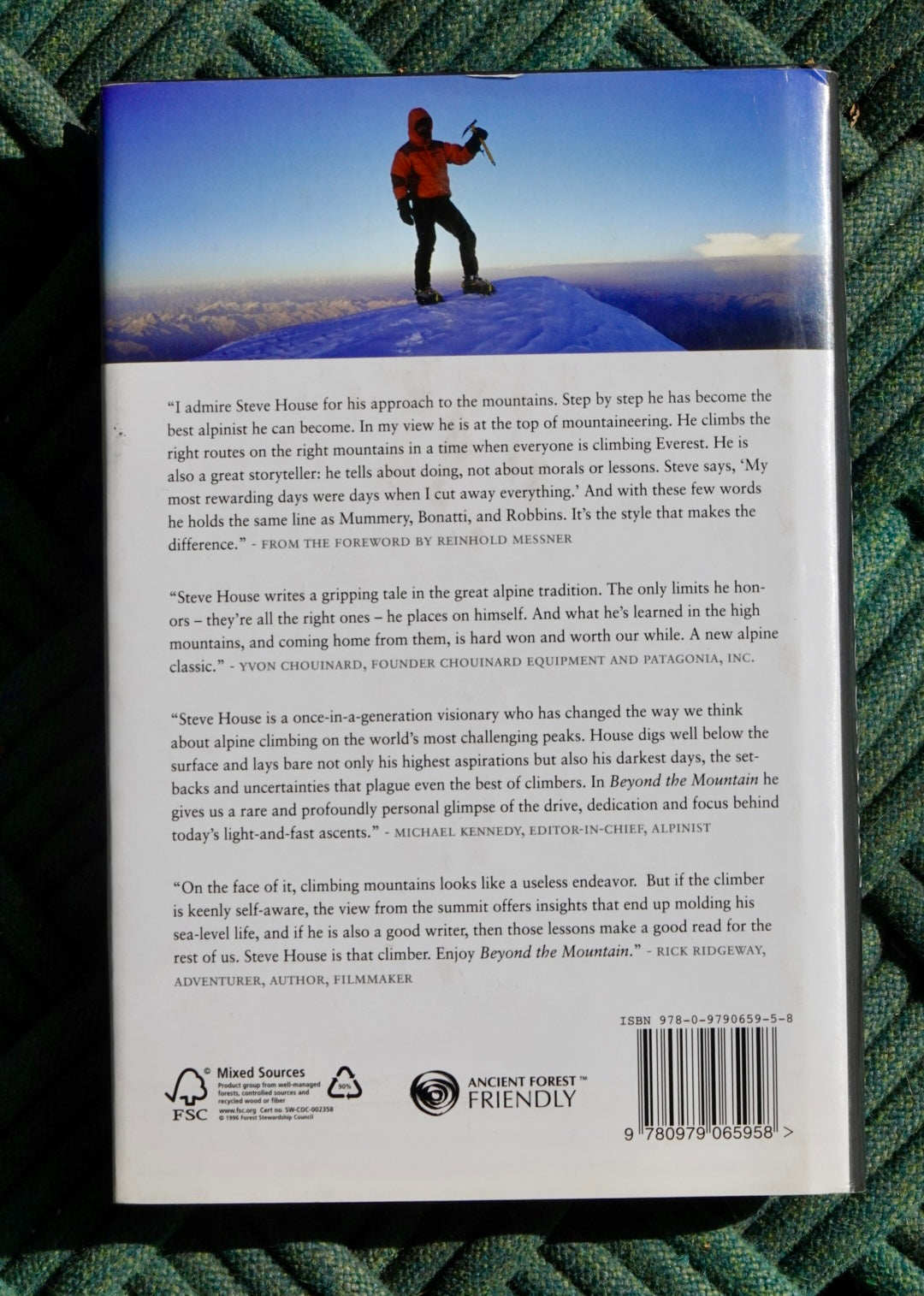 Beyond the Mountain by Steve House (2009) (SIGNED)