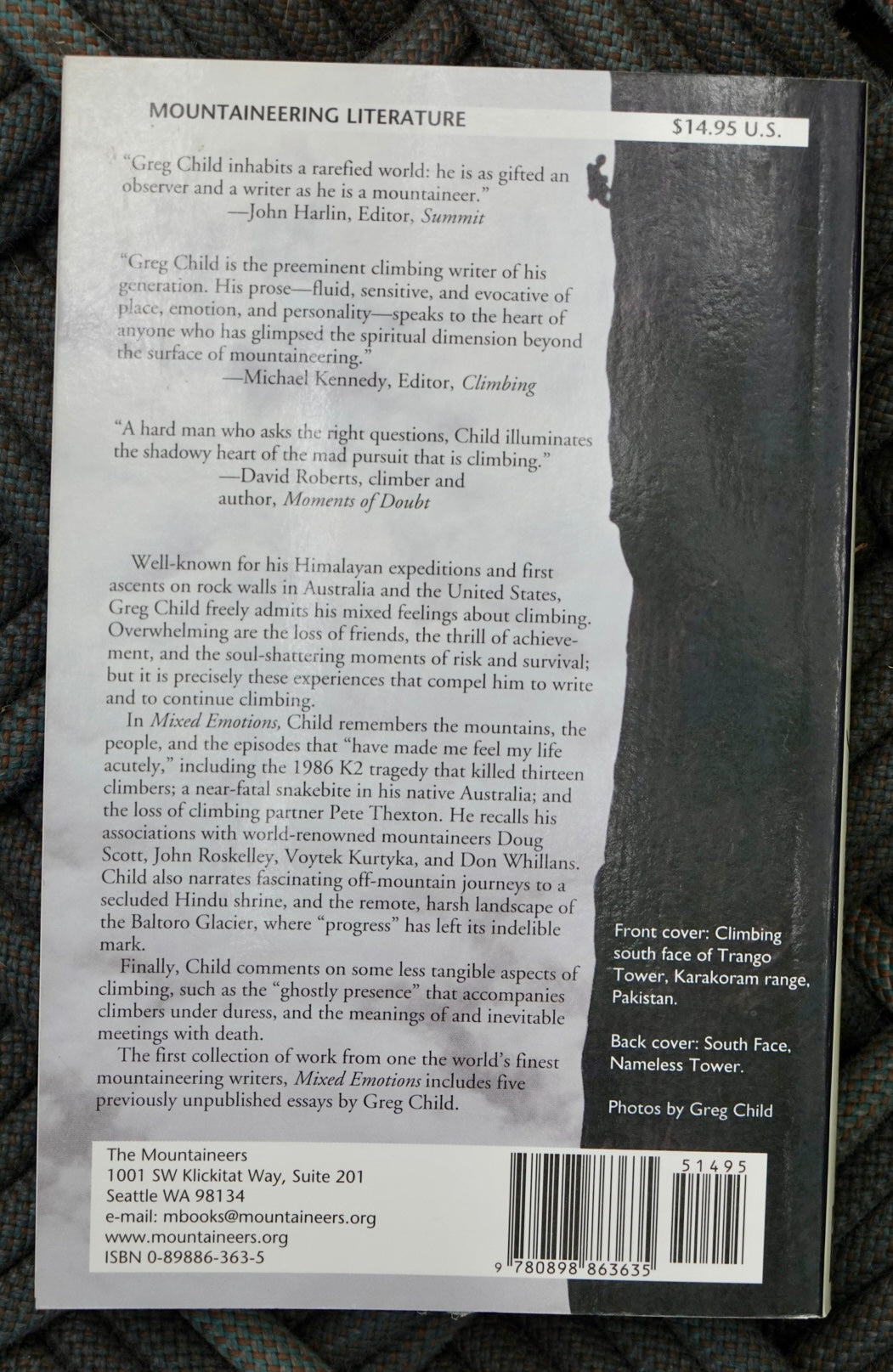 Mixed Emotions by Greg Child (1993)