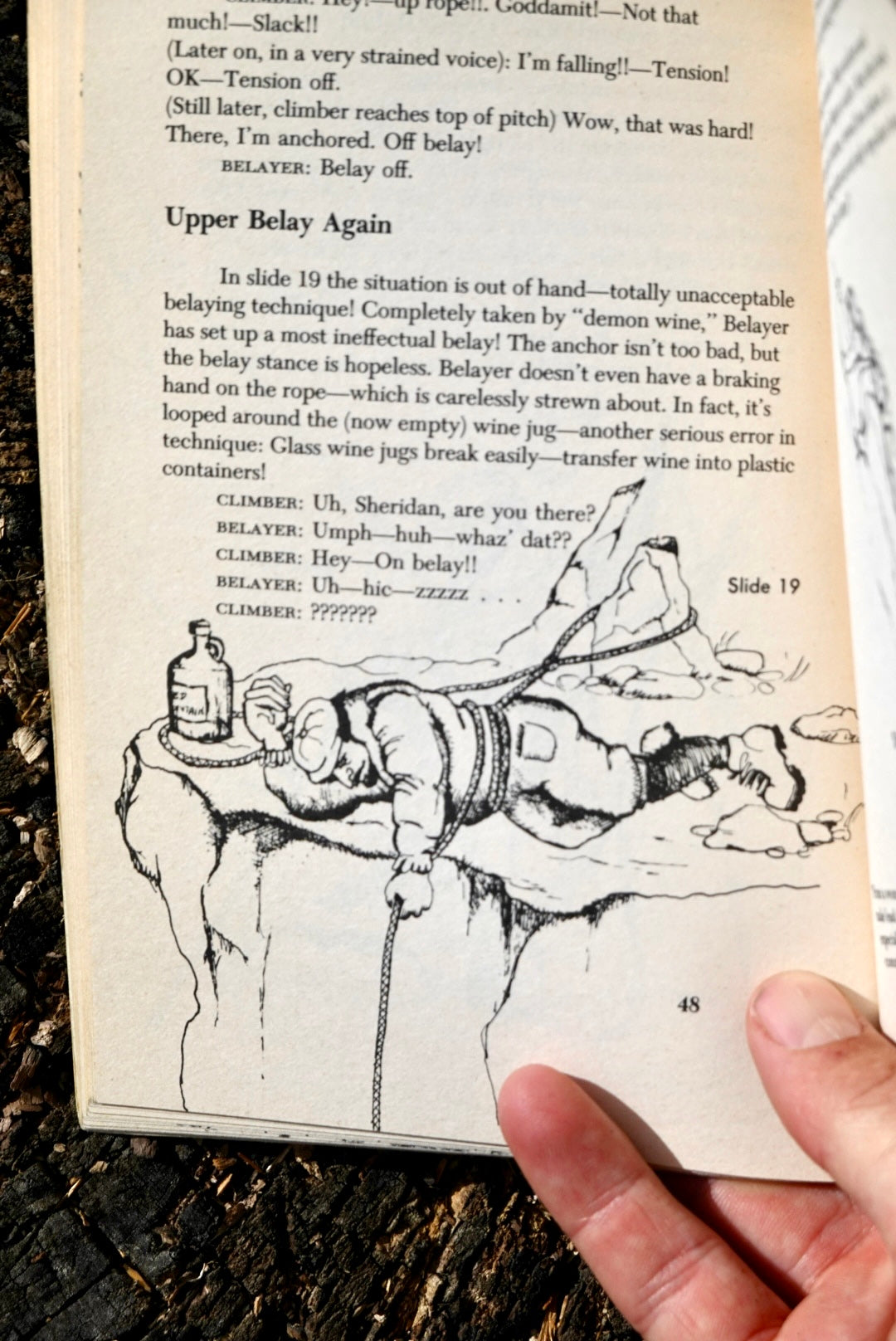 Downward Bound: A Mad! Guide to Rock Climbing by Warren "BATSO" Harding (1990)