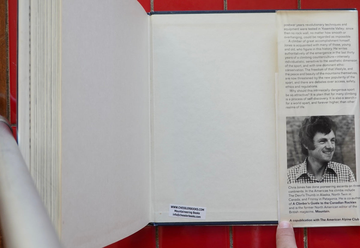 Climbing in North America by Chris Jones (1976) (SIGNED BY 20)