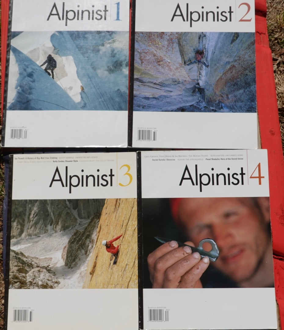 Alpinist Issues 1-4