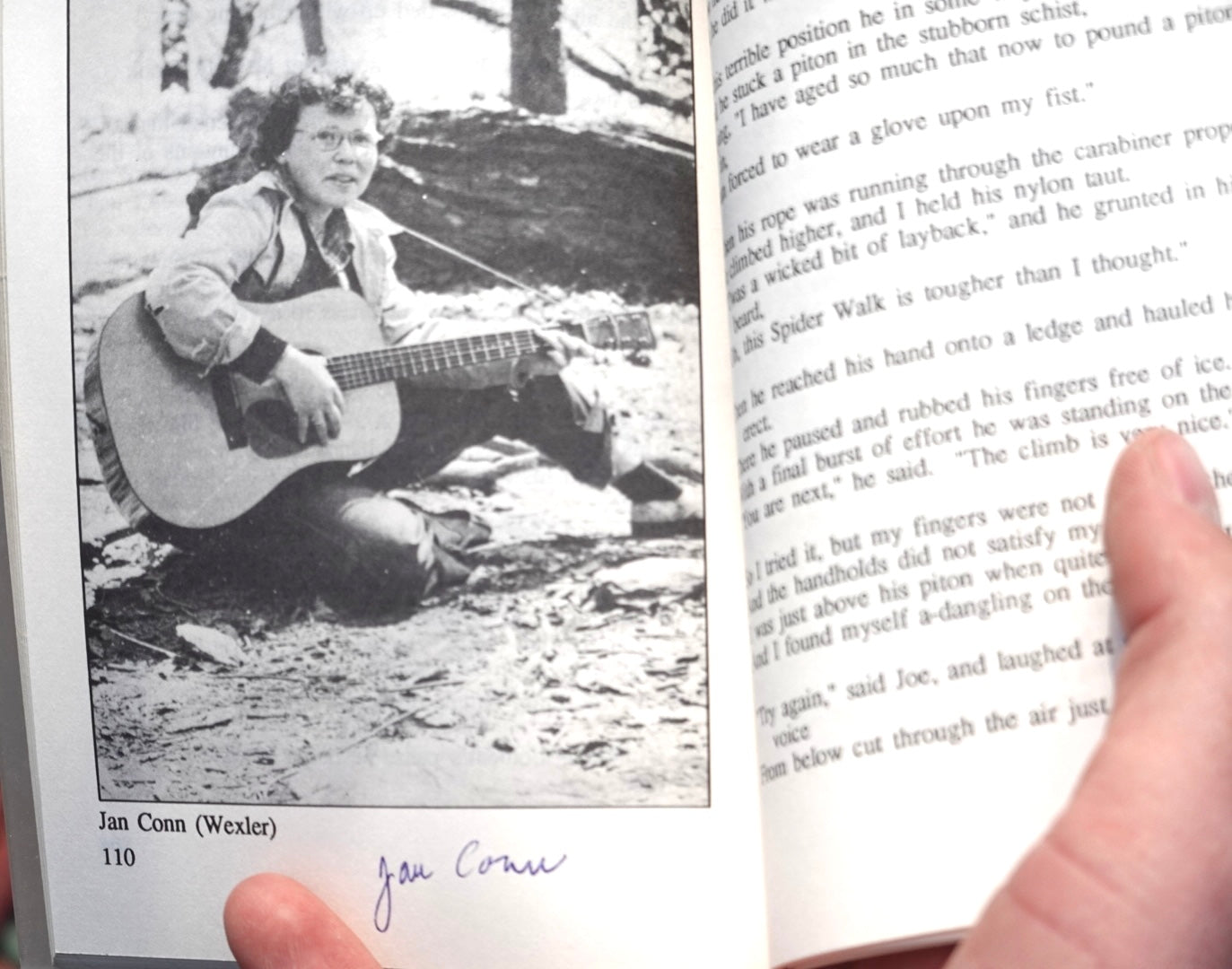 Carderock: Past & Present by Selma I Hanel (1990) (SIGNED BY HERB AND JAN CONN)