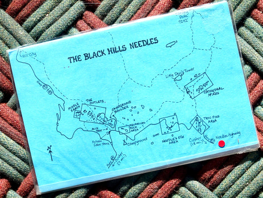 A Poorperson's Guidebook: Black Hills Needles Selected Free Climbs including Raspberry Rocks and Iron Mountain by Dingus McGee & The Last Pioneer Woman (1994) (SIGNED BY HERB AND JAN CONN)