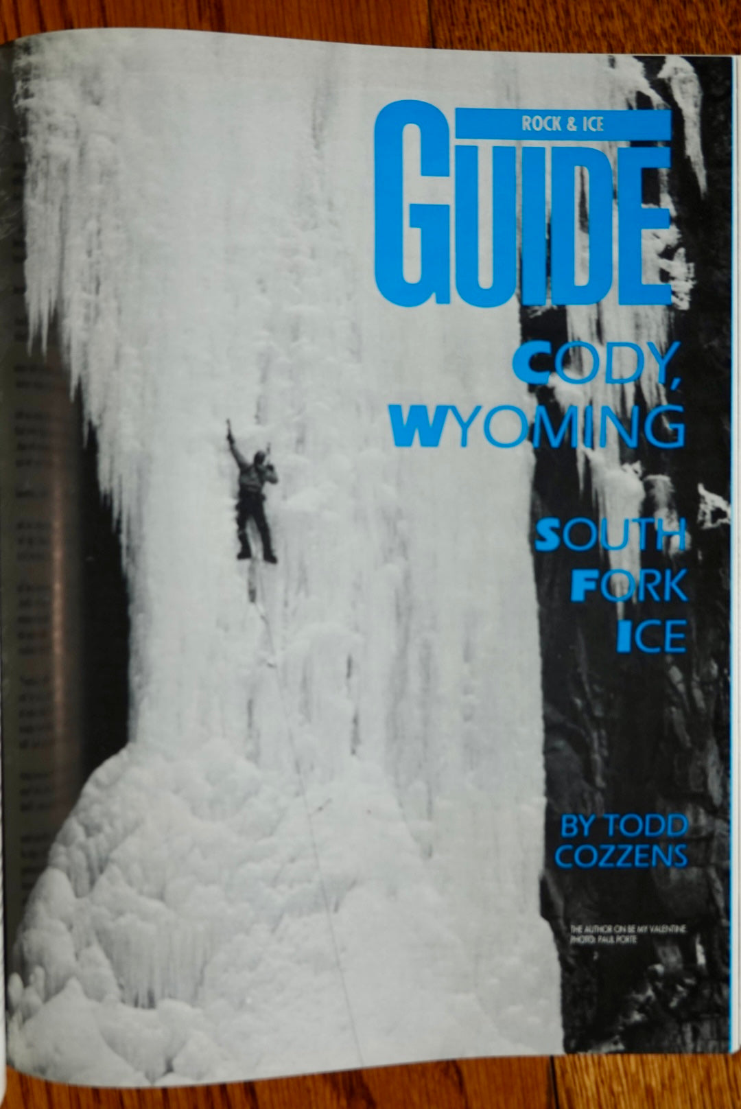 Rock and Ice LOT of FIVE (5)- ICE CLIMBING ARTICLES