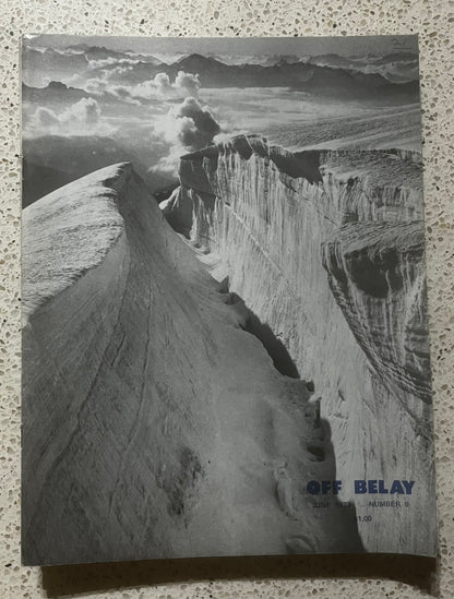 Off Belay Magazine LOT of 7 (1972-1974)