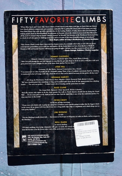 Fifty Favorite Climbs by Mark Kroese (2001)