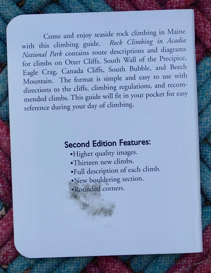 Rock Climbing in Acadia National Park by Pete Warner (1998)