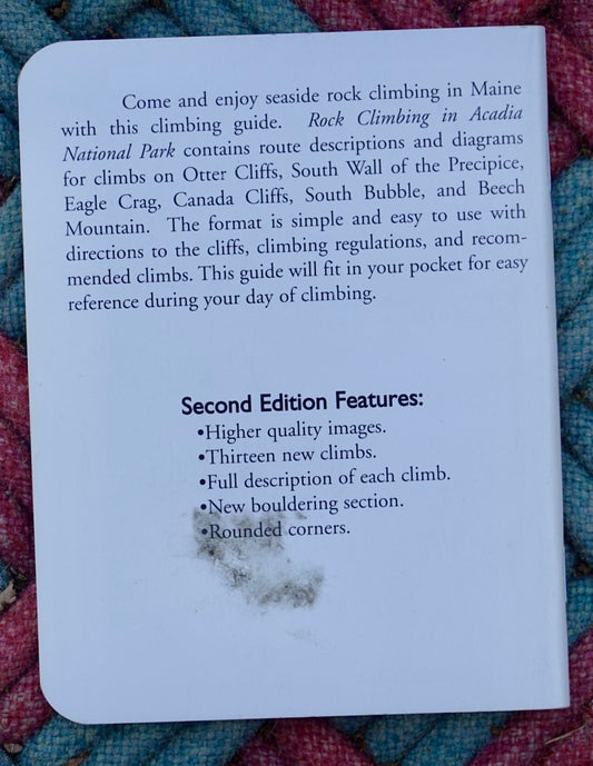 Rock Climbing in Acadia National Park by Pete Warner (1998)