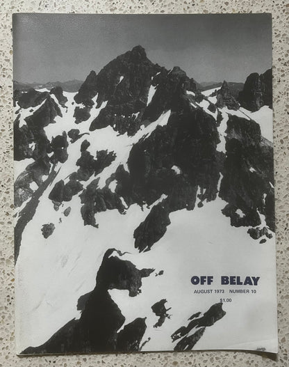 Off Belay Magazine LOT of 7 (1972-1974)