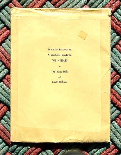 A Climber's Guide to the Needles by Bob Kamps (WITH MAPS) (1971) (SIGNED)