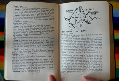 Climber’s Guide to the Cascade and Olympic Mountains of Washington by Fred Beckey (1949)