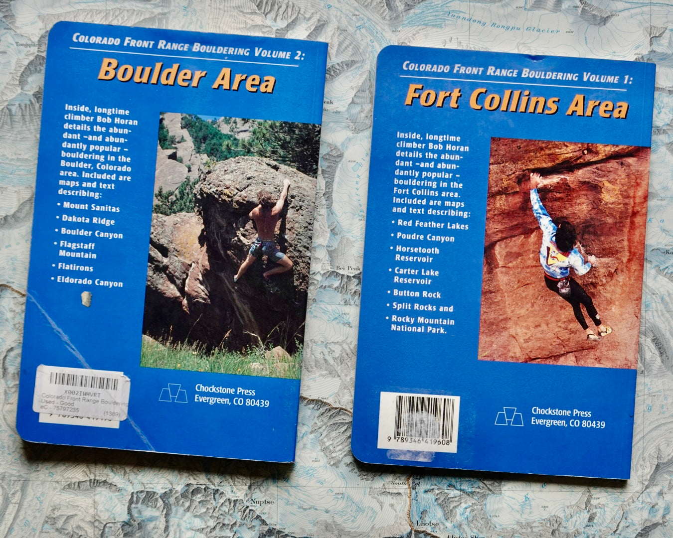 Colorado Front Range Bouldering SET by Bob Horan (1995)