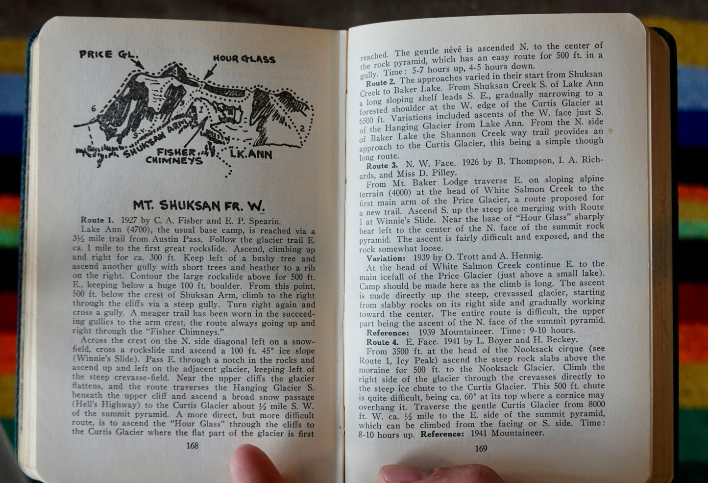 Climber’s Guide to the Cascade and Olympic Mountains of Washington by Fred Beckey (1949)