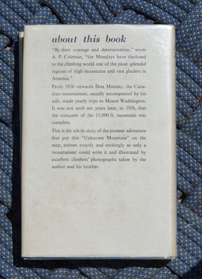 The Unknown Mountain by Don Munday (1948)