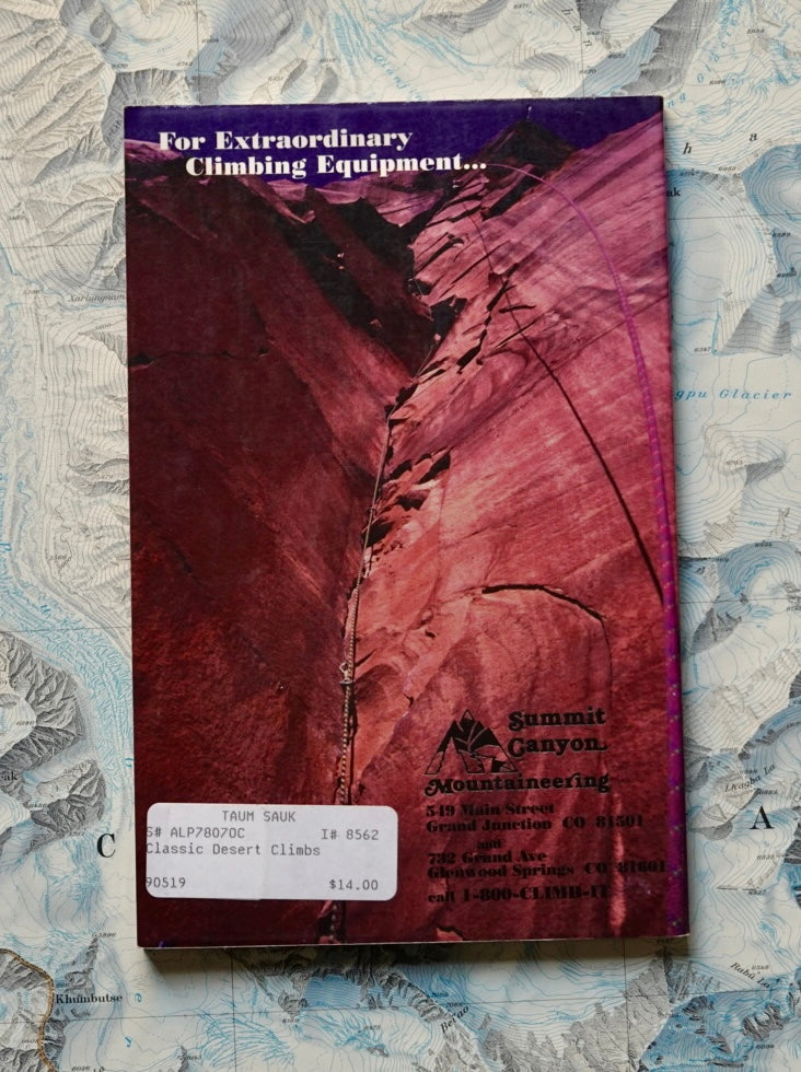 Classic Desert Climbs by Fred Knapp (1996)