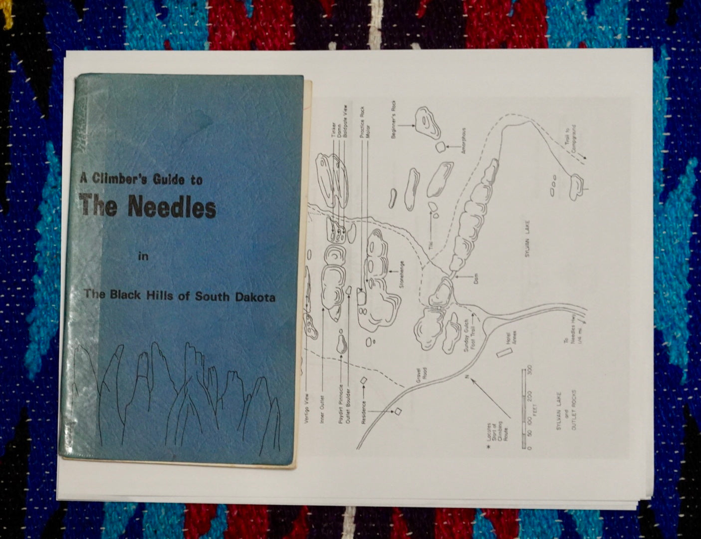 A Climber's Guide to the Needles by Bob Kamps (1971)