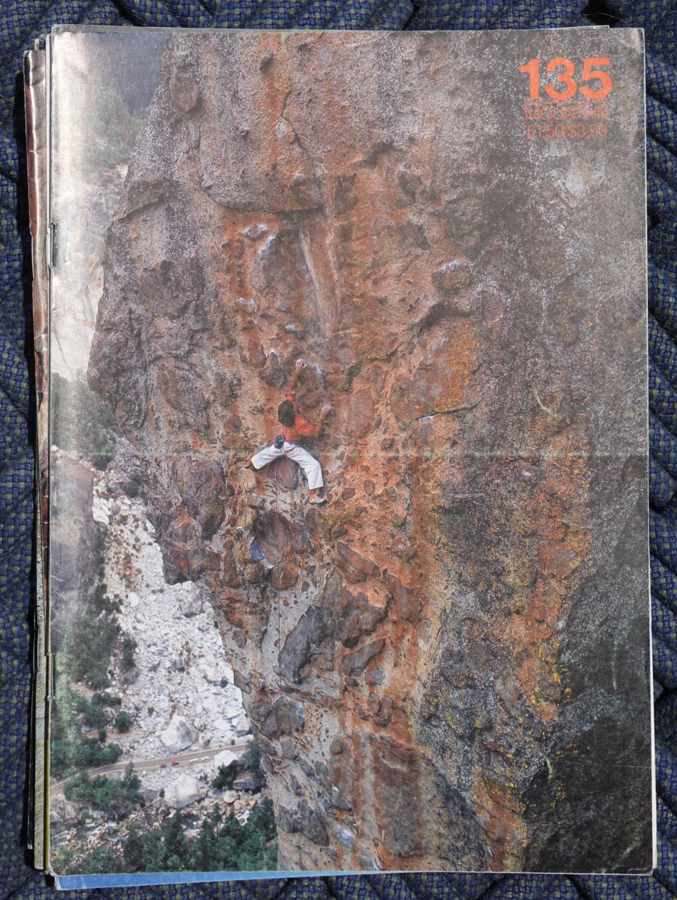 Mountain Magazine LOT 132-140 [7 ISSUES] w/ supplemental index