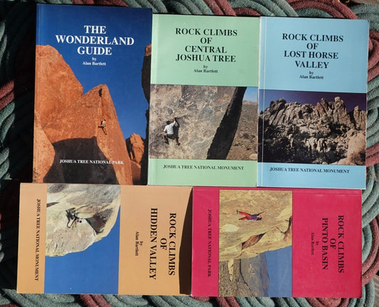 Alan Bartlett Joshua Tree Guidebooks SET (Five books) (SIGNED)