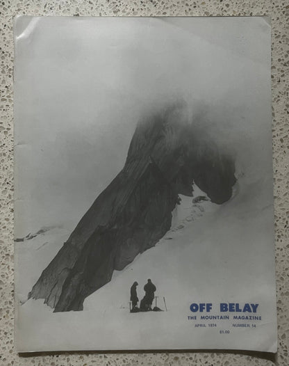 Off Belay Magazine LOT of 7 (1972-1974)
