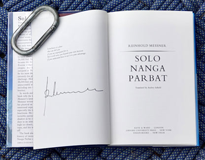 Solo Nanga Parbat by Reinhold Messner (1980) (SIGNED) (loose pages)