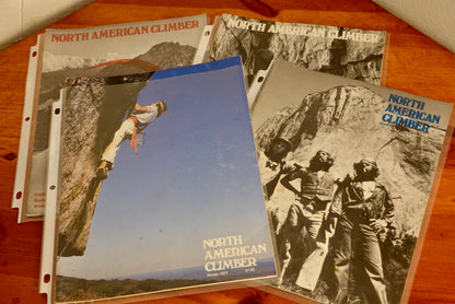 COMPLETE SET North American Climber Magazine (4 issues)