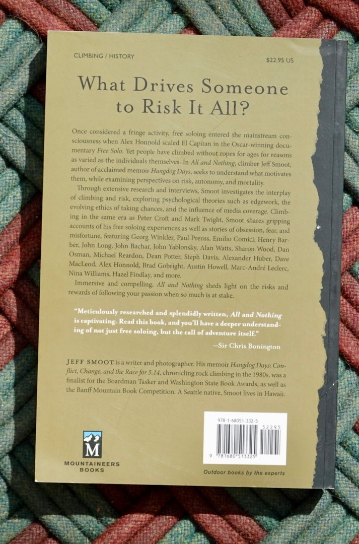 All and Nothing: Inside Free Soloing by Jeff Smoot (2022)