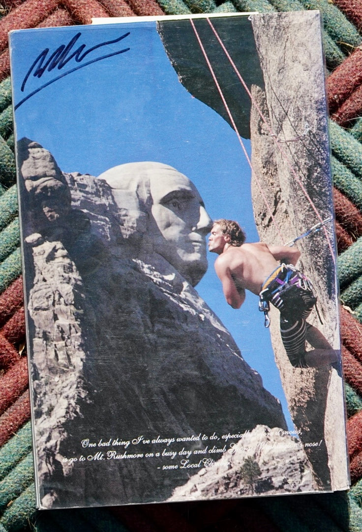 Mt. Rushmore National Memorial Climber's Guide by Vernon R. Phinney (1995) (SIGNED)