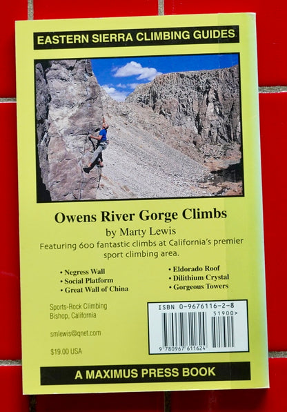 Owens River Gorge Climbs by Marty Lewis (2000)