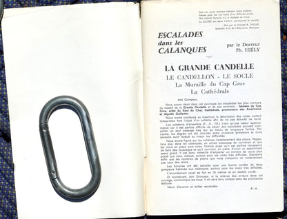 Escalades Dans Les Calanques: La Grande Candelle by Ph. Hieley (1960s)
