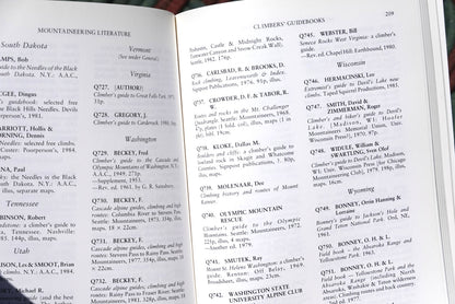 Mountaineering Literature: A Bibliography by Jill Neate (1986)
