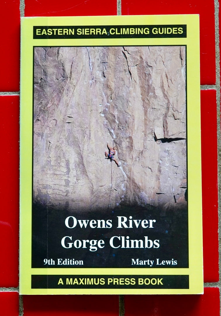 Owens River Gorge Climbs by Marty Lewis (2000)