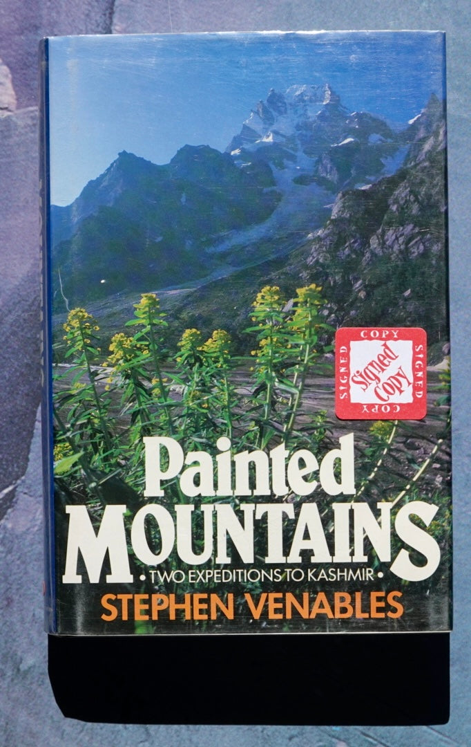 Painted Mountains by Stephen Venables (1987) (SIGNED)
