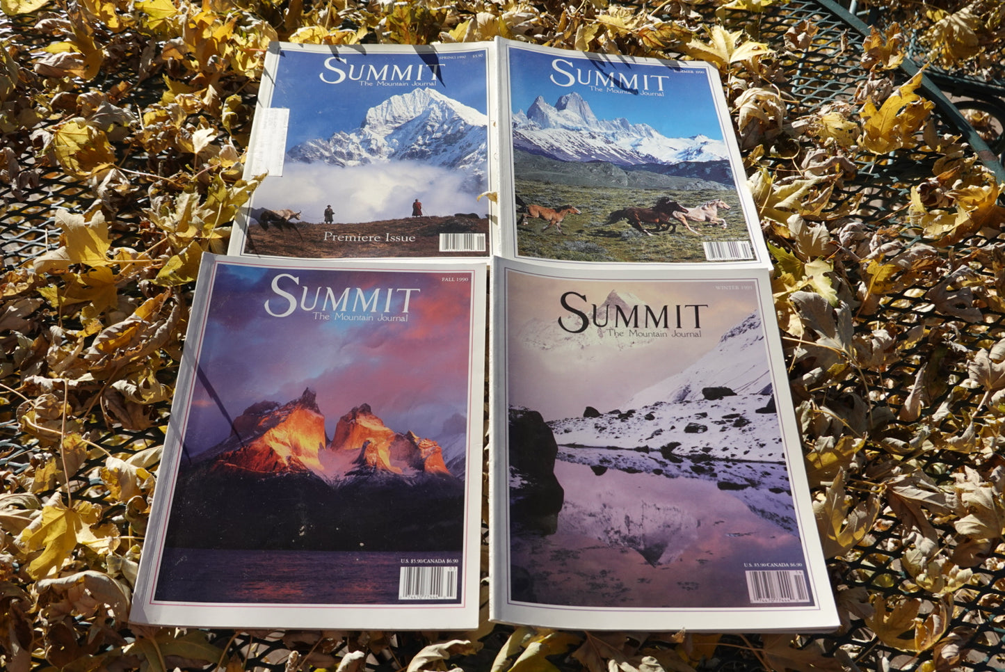 Summit Magazine Complete Year 1990 (4 issues)