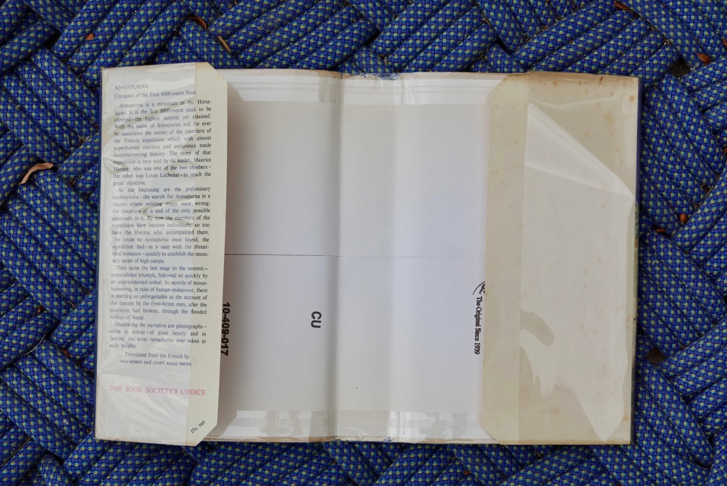 Annapurna by Maurice Herzog (1953) (SIGNED)