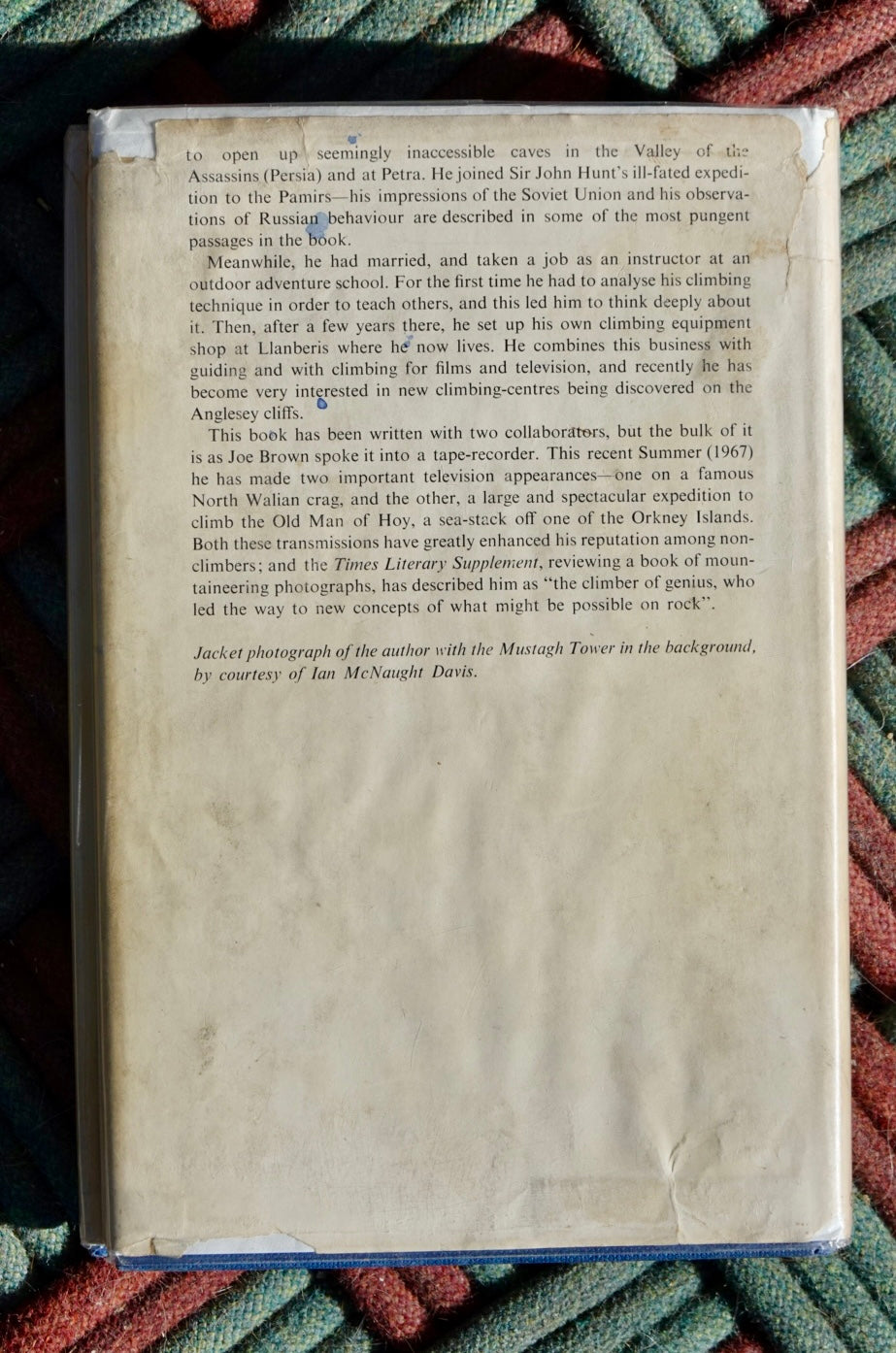 The Hard Years by Joe Brown (1967) (SIGNED)