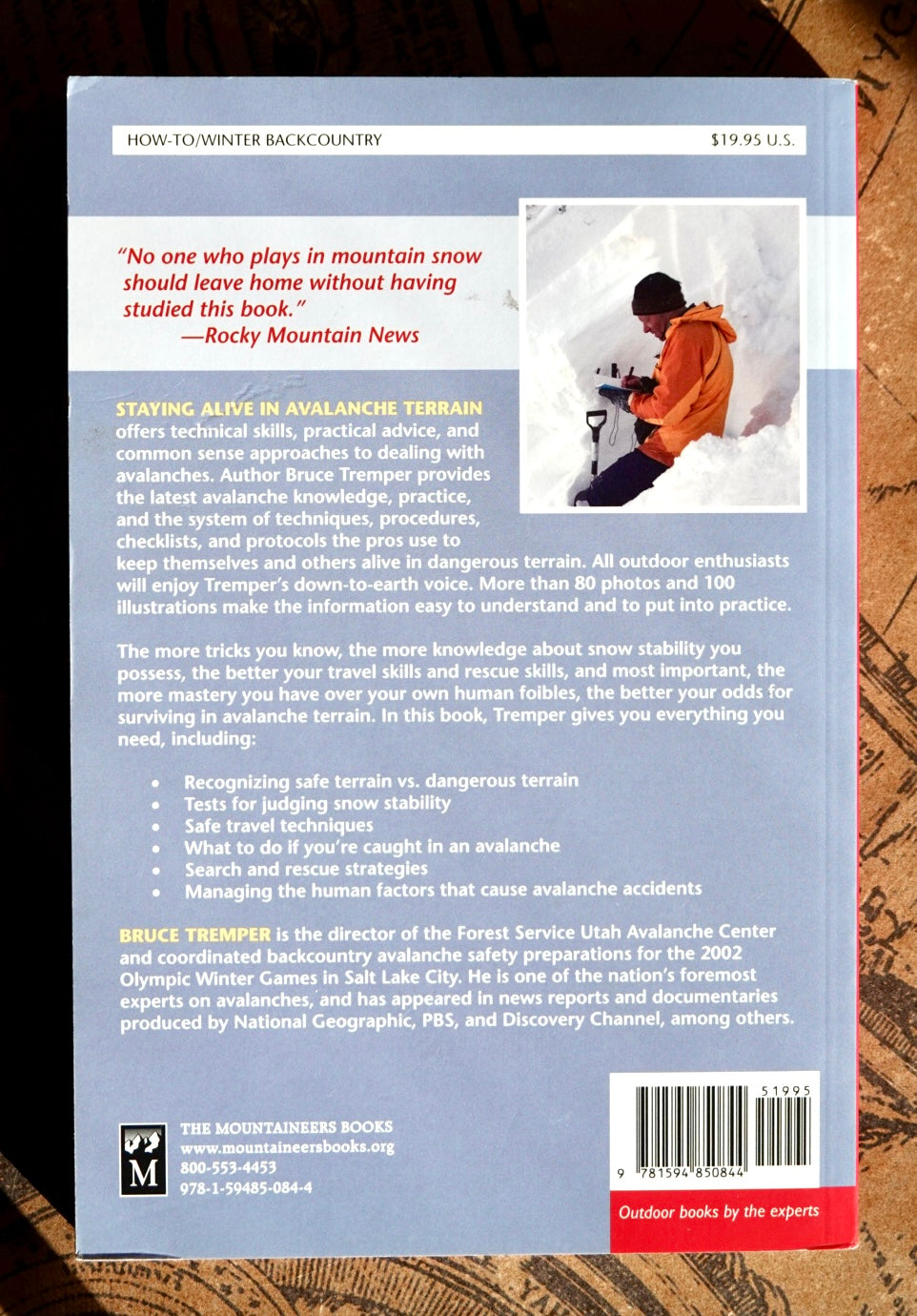 Staying Alive in Avalanche Terrain by Bruce Tremper (2008)